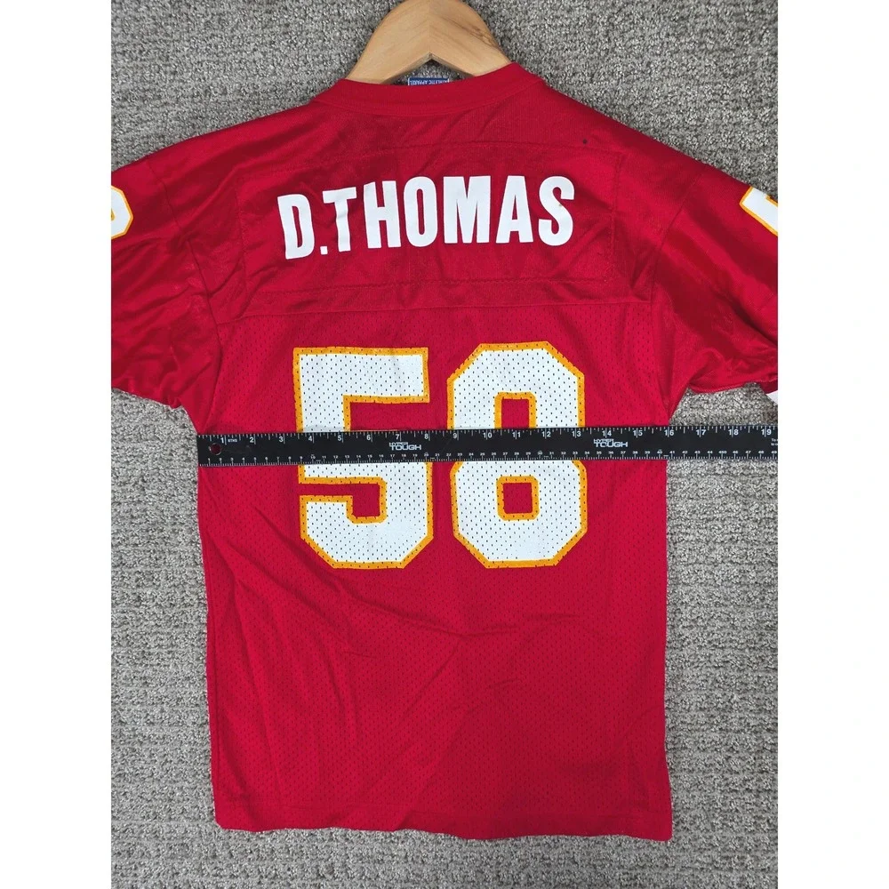 Vintage‎ Champion Derrick Thomas Kansas City Chiefs Jersey Kids Medium 10-12 Red